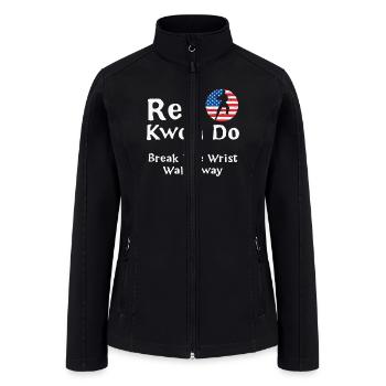 Break The Wrist Walk Away Rex Kwon Do - Women’s Soft Shell Jacket - black - Front