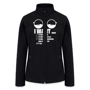 I Want To Break 2 - Women’s Soft Shell Jacket - black - Front