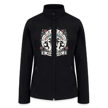 Dance Mom Squad 5 - Women’s Soft Shell Jacket - black - Front