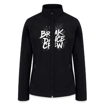 Breakdance Crew Breakdance Breakdancing Breakdance - Women’s Soft Shell Jacket - black - Front