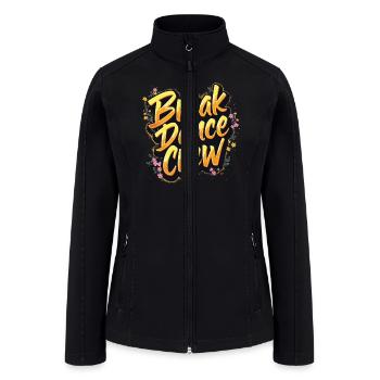 Breakdance Crew Breakdance Breakdancing Breakdance - Women’s Soft Shell Jacket - black - Front