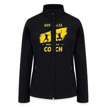 Breakdance Coach Motif - Dancer Outfit With Style - Women’s Soft Shell Jacket - black - Front
