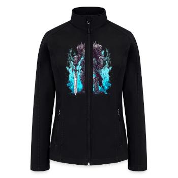 Death Knight Active T Shirt - Women’s Soft Shell Jacket - black - Front