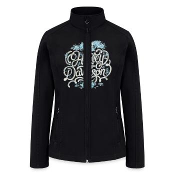 Davidson design Active T Shirt - Women’s Soft Shell Jacket - black - Front