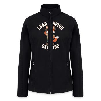 Scout Leader Scouting Camping Adventure - Women’s Soft Shell Jacket - black - Front