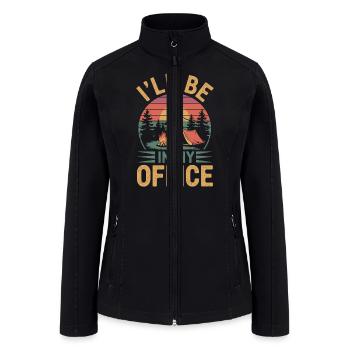 Scout Leader Scouting Camping Adventure - Women’s Soft Shell Jacket - black - Front