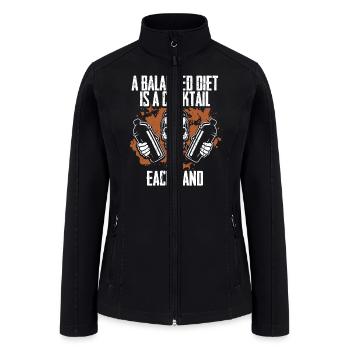 Barkeeper Bartender Bartending - Women’s Soft Shell Jacket - black - Front