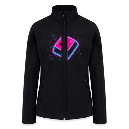 Neon Pixel A Key - Women’s Soft Shell Jacket