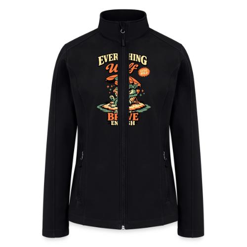 Everything Is A Wolf – Retro Chill - Women’s Soft Shell Jacket