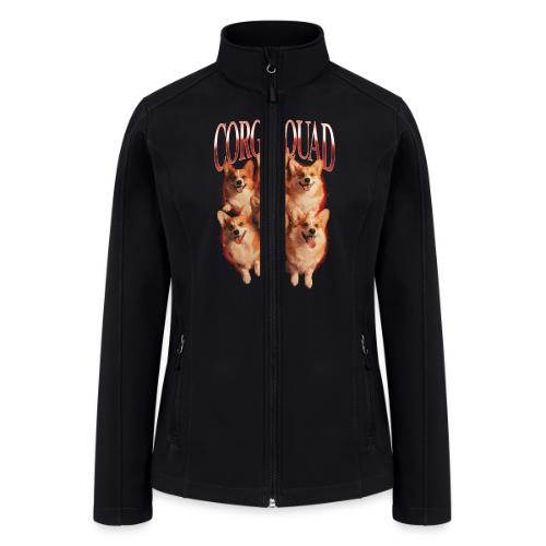 Corgi Squad Funny Dog Lover Vintage Shirt - Women’s Soft Shell Jacket