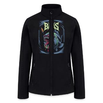 Fishing Lover Gifts - Women’s Soft Shell Jacket - black - Front