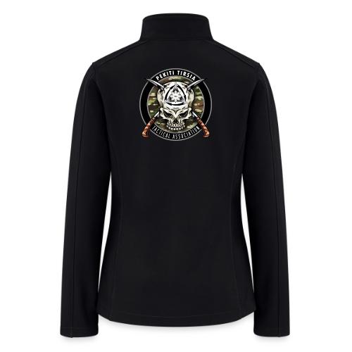 BTG old raven front and PTTA multicam back - Women’s Soft Shell Jacket