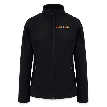 You Are Always Loved Graphic - Women’s Soft Shell Jacket - black - Front