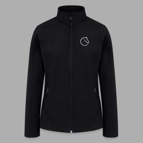 embroidered logo - Women’s Soft Shell Jacket