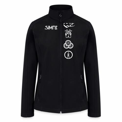 simplesymbolsvert - Women’s Soft Shell Jacket