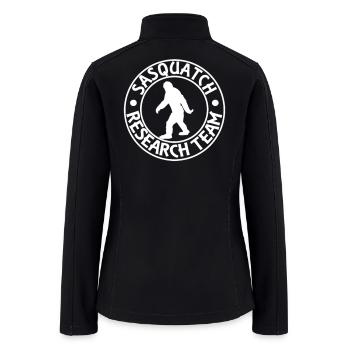 Sasquatch Research Team - Women’s Soft Shell Jacket - black - Back