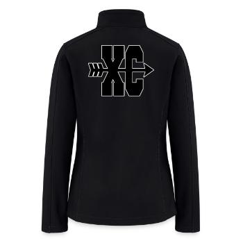 XC CROSS COUNTRY - Women’s Soft Shell Jacket - black - Back