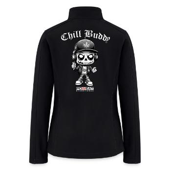 Chill Buddy - Women’s Soft Shell Jacket - black - Back