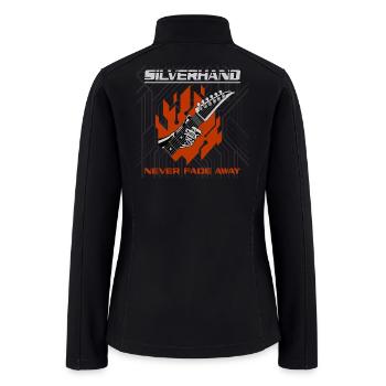 Silverhand - Never Fade Away - Women’s Soft Shell Jacket - black - Back