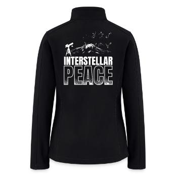 Stargazing - Women’s Soft Shell Jacket - black - Back