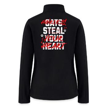 Hairless Sphynx Cats Lover - Women’s Soft Shell Jacket - black - Back