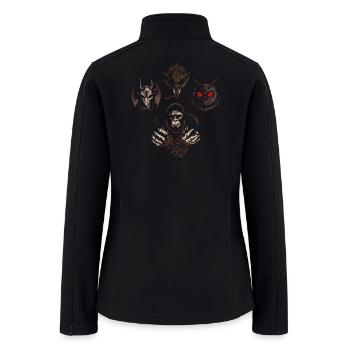 Cryptids Rhapsody - JoakoZeta - Women’s Soft Shell Jacket - black - Back