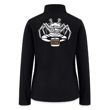 Burger Thing - Women’s Soft Shell Jacket - black - Back