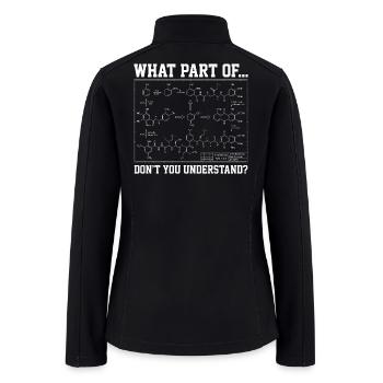 Electrical Engineer T-shirt Gift Funny Engineering - Women’s Soft Shell Jacket - black - Back