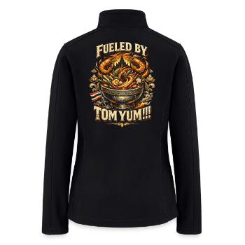 Thailand Thai Pride Fueled By Tom Yum - Women’s Soft Shell Jacket - black - Back