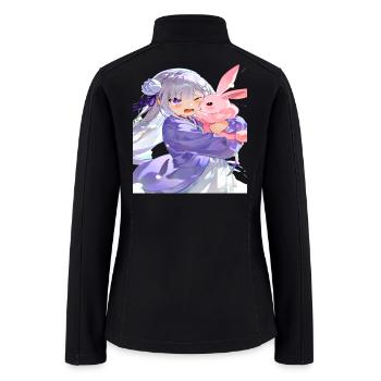 Tears and Comfort - Women’s Soft Shell Jacket - black - Back