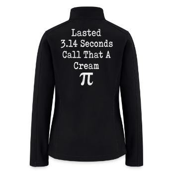 Pi Cream Timing Tee - Women’s Soft Shell Jacket - black - Back