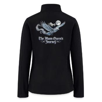 Moon Queen's Flight - Women’s Soft Shell Jacket - black - Back