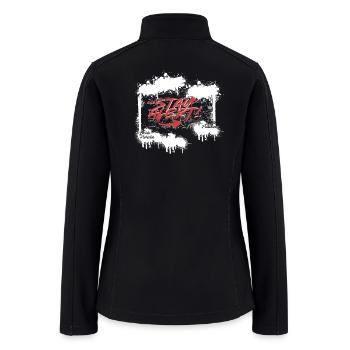 Stay Flyer Graffiti Burst - Women’s Soft Shell Jacket - black - Back