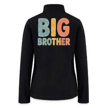 Big Brother  - Women’s Soft Shell Jacket - black - Back
