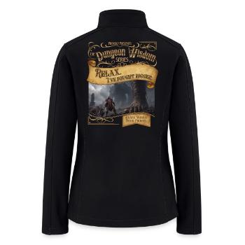 I’ve Fought Bigger - Women’s Soft Shell Jacket - black - Back