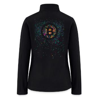 Bitnodes - Women’s Soft Shell Jacket - black - Back