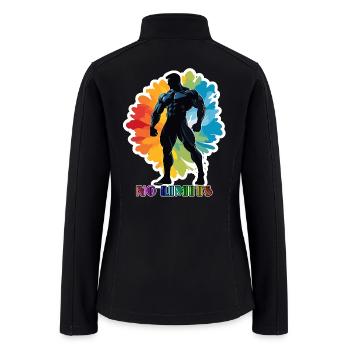 No Limits - Women’s Soft Shell Jacket - black - Back