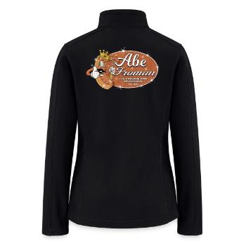 Abe Froman Sausage King of Chicago - Women’s Soft Shell Jacket - black - Back