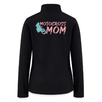 Motocross Mother - Women’s Soft Shell Jacket - black - Back