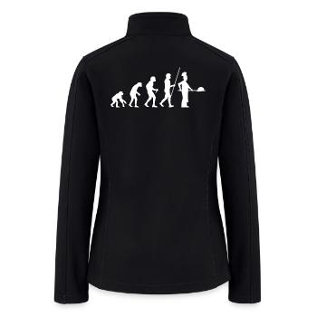 Baker Evolution - Women’s Soft Shell Jacket - black - Back