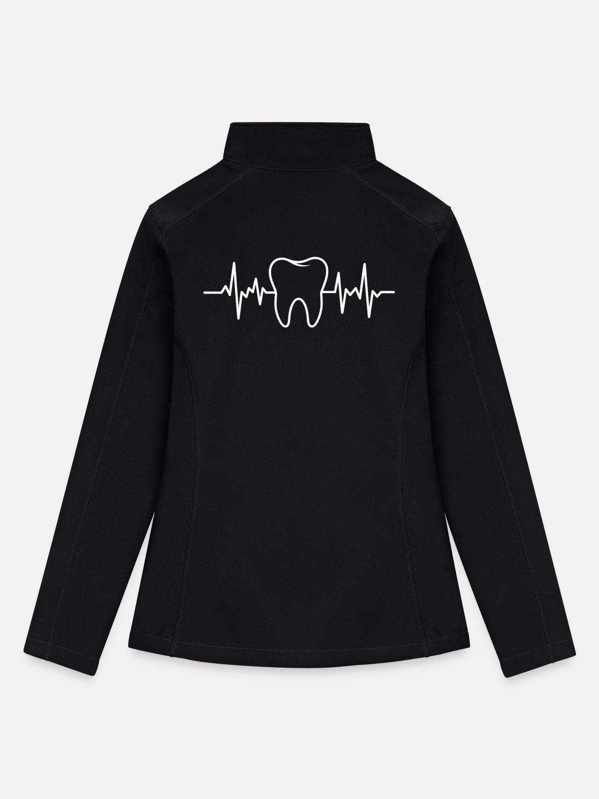 Toothbeat Dental Pulse - Women’s Soft Shell Jacket - black - Back