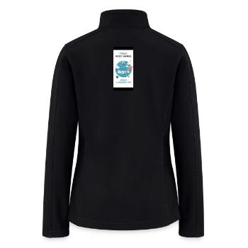 Mood Swings: Space Laundry Day - Women’s Soft Shell Jacket - black - Back