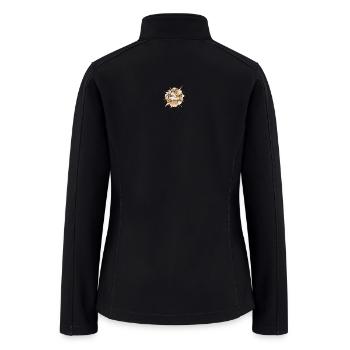 Shift After Shift Stronger - Women’s Soft Shell Jacket - black - Back