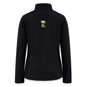 Success Through Patience and Hard Work - Women’s Soft Shell Jacket - black - Back