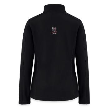 Think Outside the Box Tic Tac - Women’s Soft Shell Jacket - black - Back