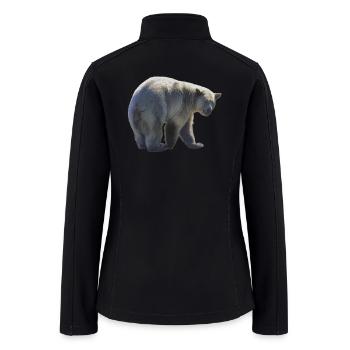 Spirit Bear TS 3 - Women’s Soft Shell Jacket - black - Back