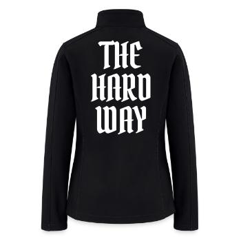 The Hard Way Gothic Tee - Women’s Soft Shell Jacket - black - Back