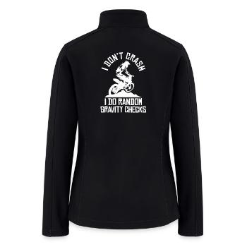 Motocross - Women’s Soft Shell Jacket - black - Back