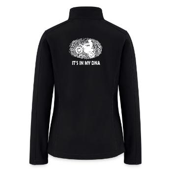 Motocross - Women’s Soft Shell Jacket - black - Back