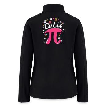 Pi Day Pi Math - Women’s Soft Shell Jacket - black - Back